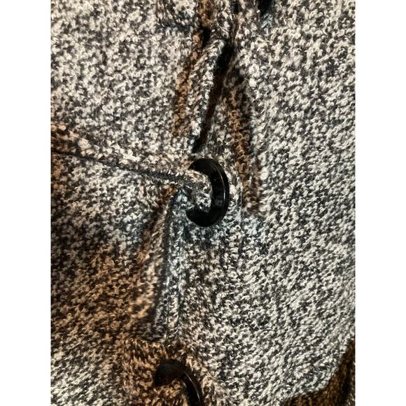 Dorman Wool Coat Womens Medium Gray Heavyweight Long Line Artsy Lagenlook Pocket - Picture 16 of 16